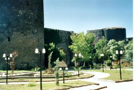De muur bij Diyarbakir