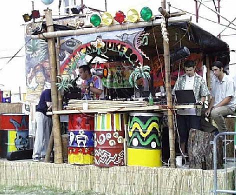 Jamaicam Jukebox voor aanvang van de nacht